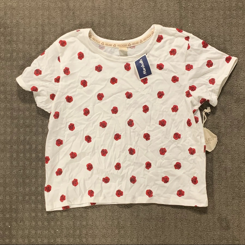 Rose Pattern Top - Picture 2 of 3